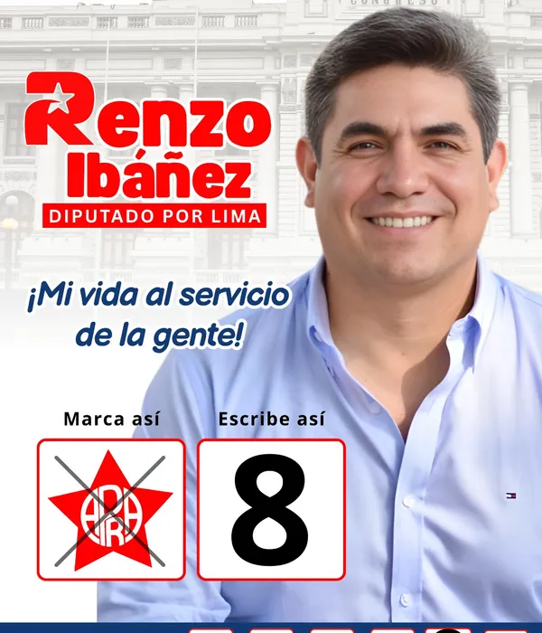 Renzo Ibáñez - Candidato a Diputado por Lima
